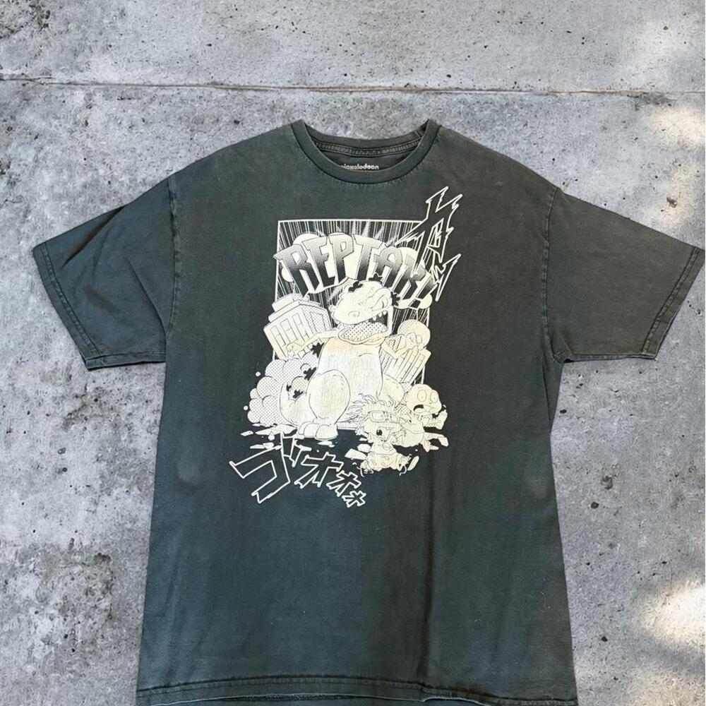 Y2K Nickelodeon Reptar Graphic Tee – Men’s Large